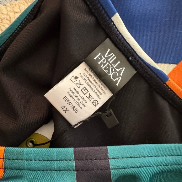 NWT Anthropologie Villa Fresca Vista Bikini Bottoms 4X - Picture 8 of 8